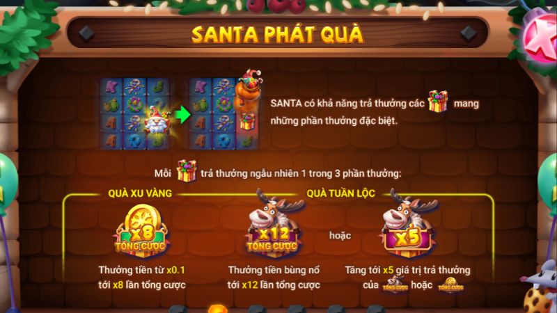 Santa Hậu Đậu Sunwin mang không khí Giáng Sinh rộn ràng